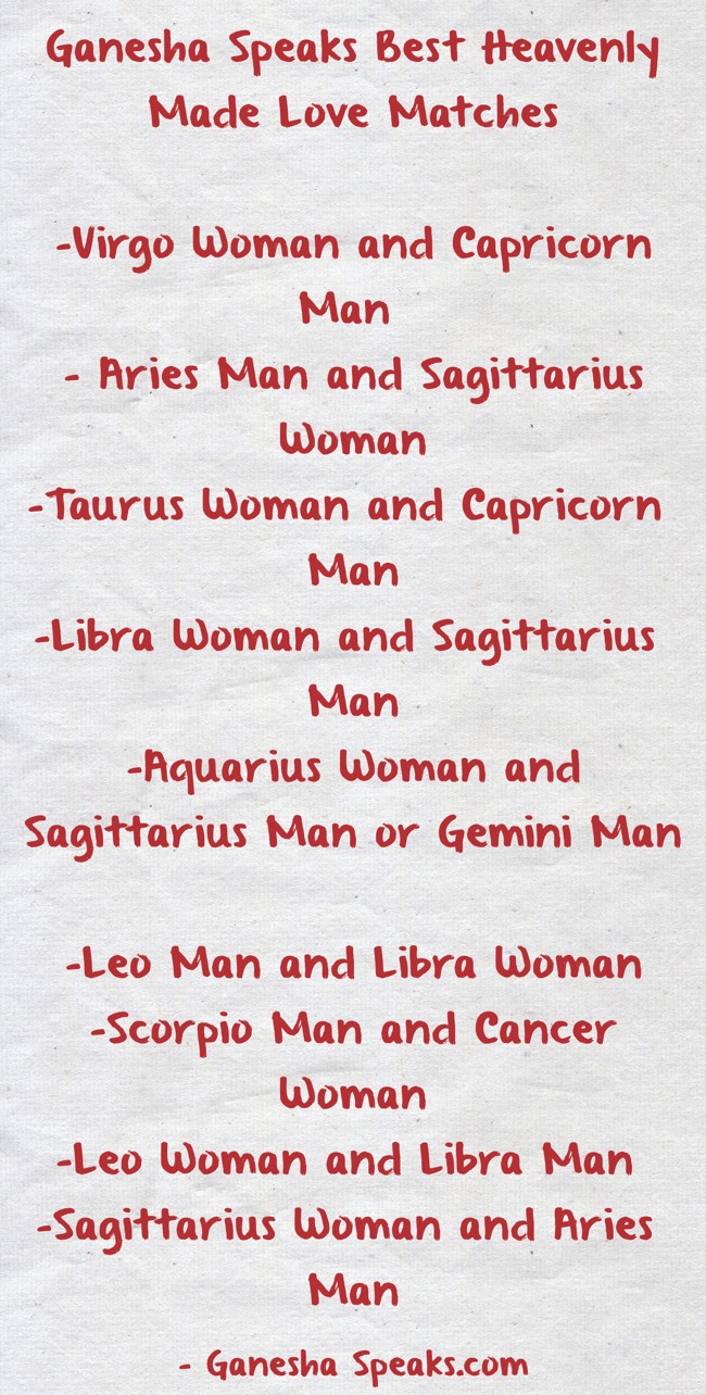 Best Love Matches For Aries Man