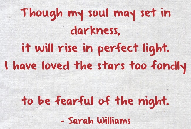 though my soul may set in darkness though my soul may set in darkness