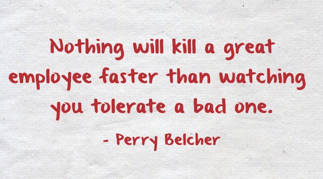 Nothing will kill a great employee faster than watching you - Quozio