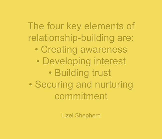 The Four Key Elements Of Relationship-building Are: • - Quozio