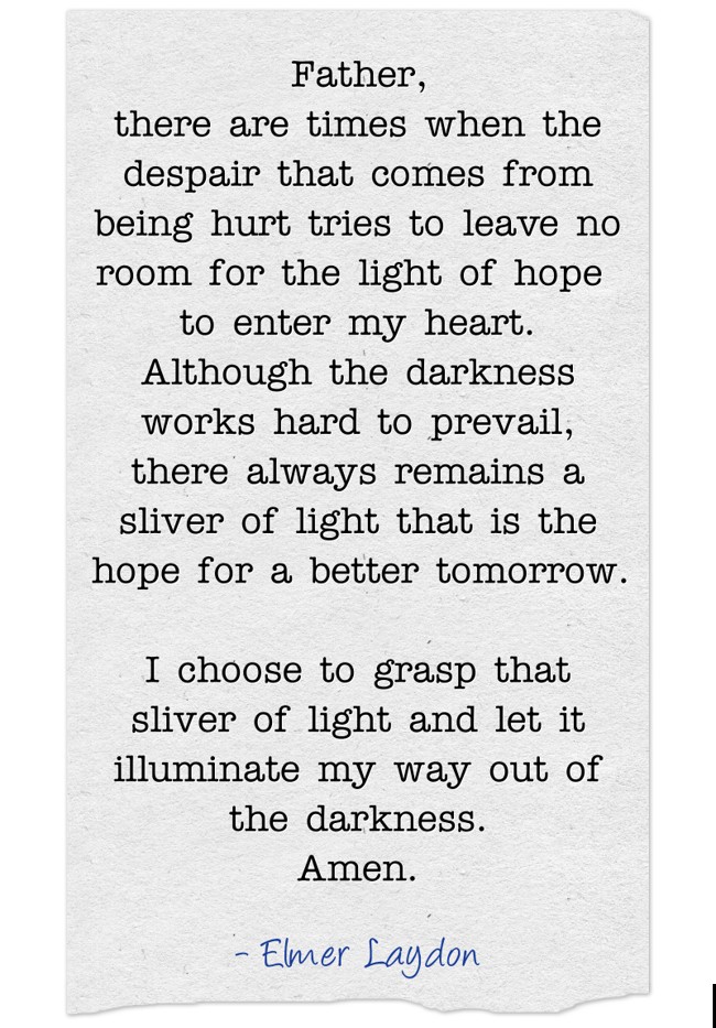 Father, there are times when the despair that comes from - Quozio