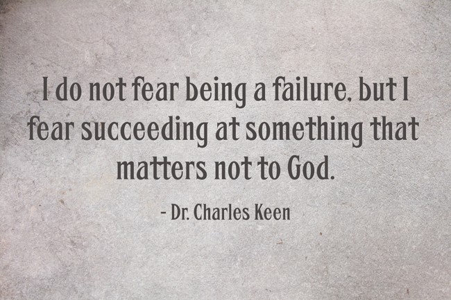 I do not fear being a failure, but I fear succeeding at - Quozio