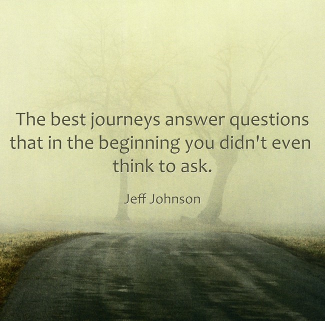 the journey back questions