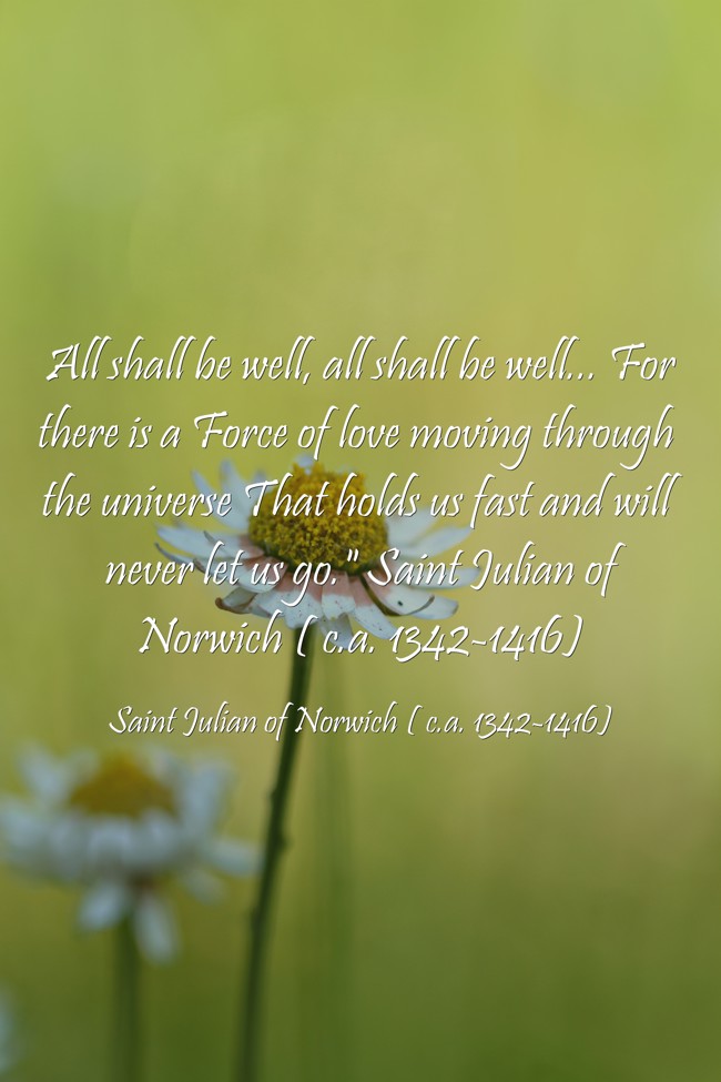 All shall be well, all shall be well... For there is a Quozio