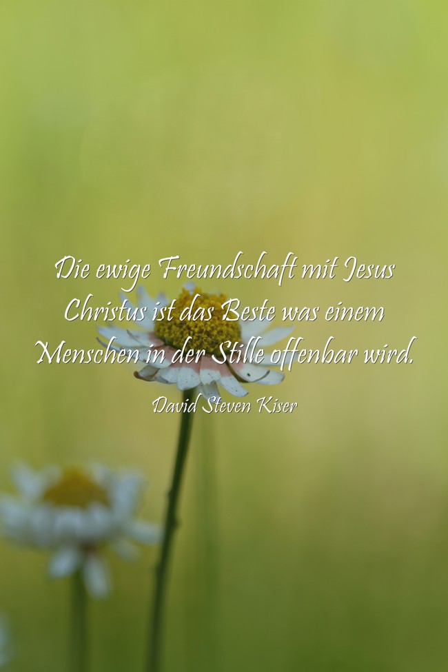 Die ewige Freundschaft mit Jesus Christus ist das Beste was Quozio