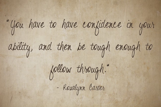 “You have to have confidence in your ability, and then be - Quozio