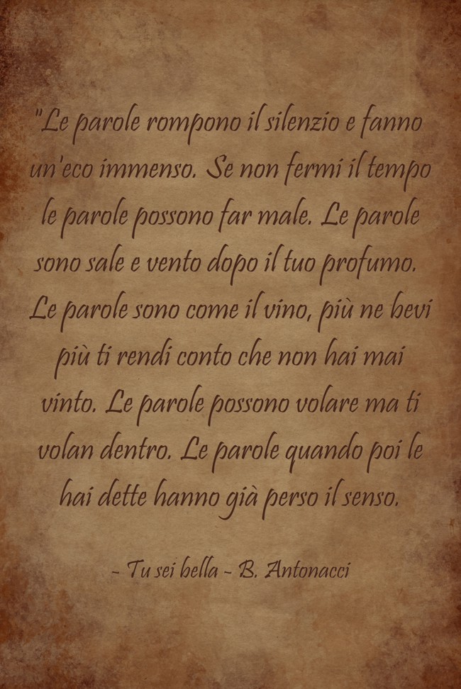 Ma Non Ti Rendi Conto Di Quanto è Bello