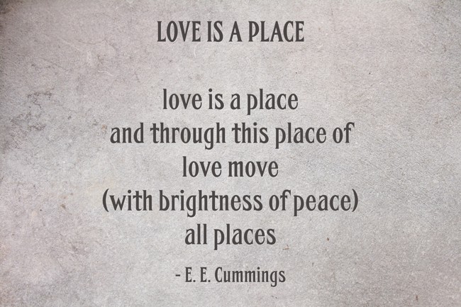 LOVE IS A PLACE love is a place and through this place of - Quozio