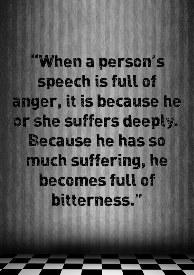 speech on anger issues