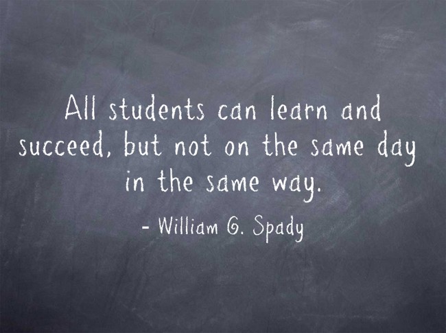 All students can learn and succeed, but not on the same day - Quozio