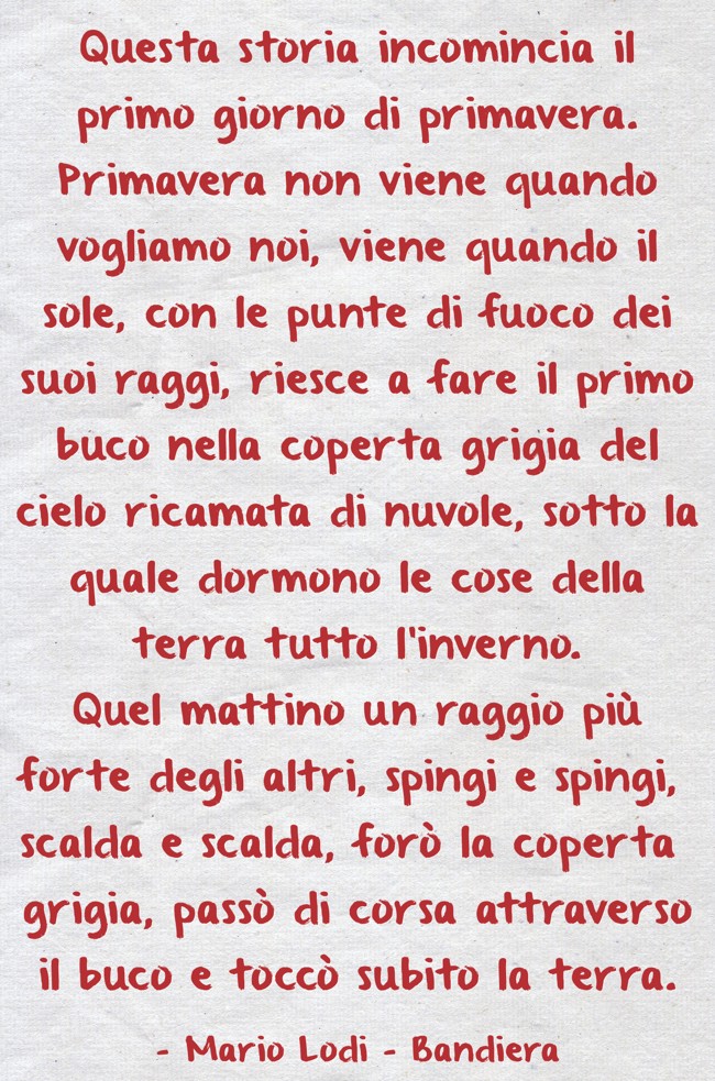 Questa Storia Con La Rima Incomincia Dalla Prima
