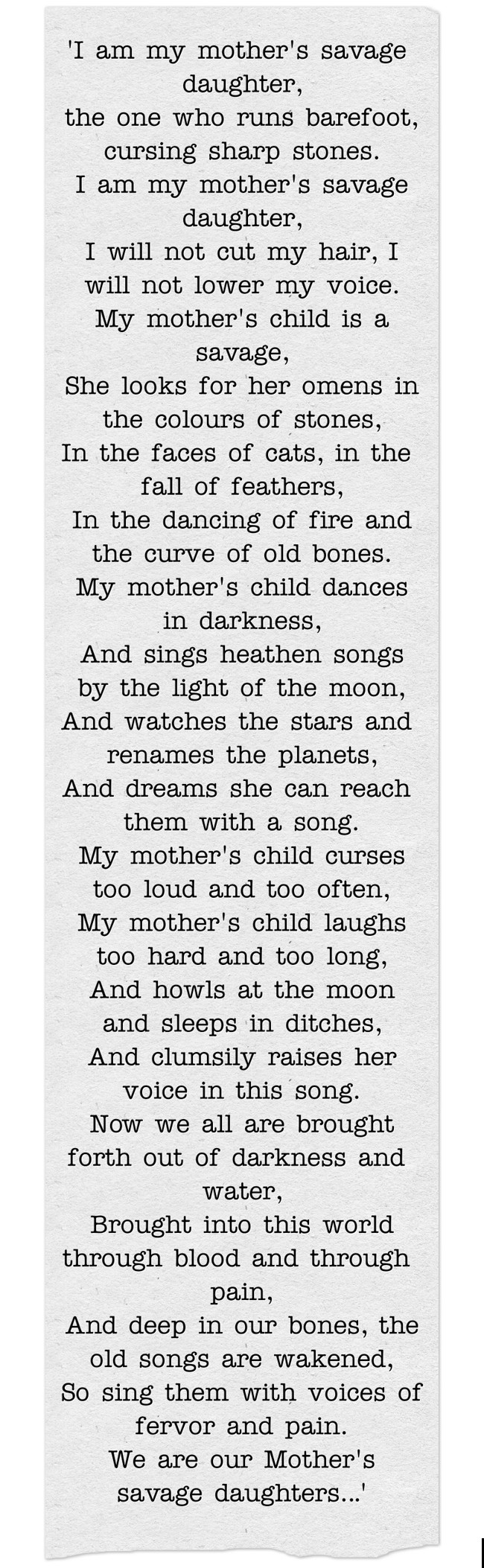 I Am My Mother s Savage Daughter The One Who Runs Quozio I Am My Mother s Savage Daughter The One Who Runs Quozio