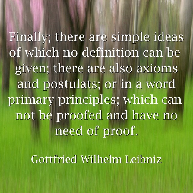 Finally; there are simple ideas of which no definition can - Quozio