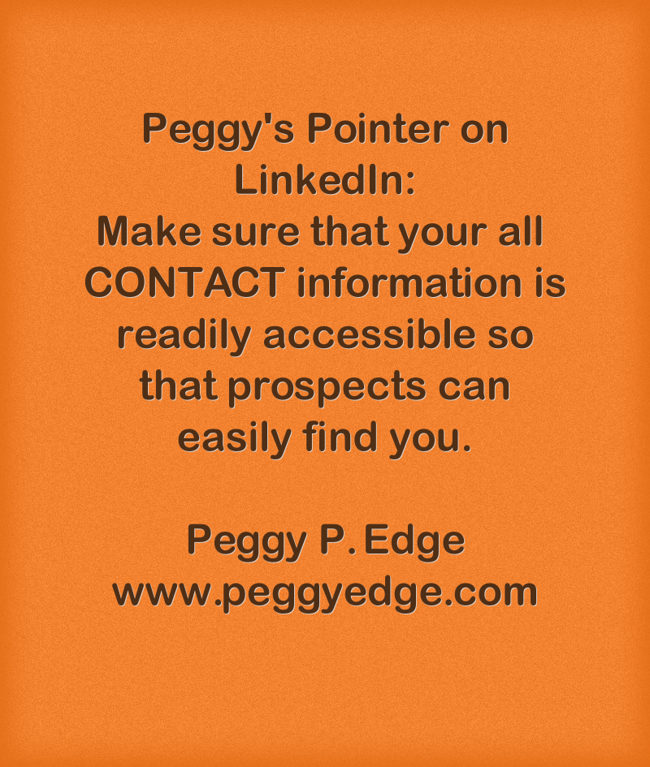 Peggy's Pointer on LinkedIn Make sure that your all Quozio