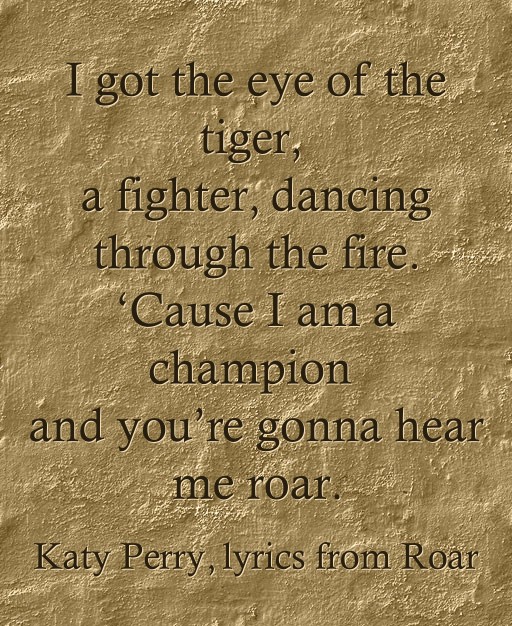 I Got The Eye Of The Tiger A Fighter Dancing Through The Quozio