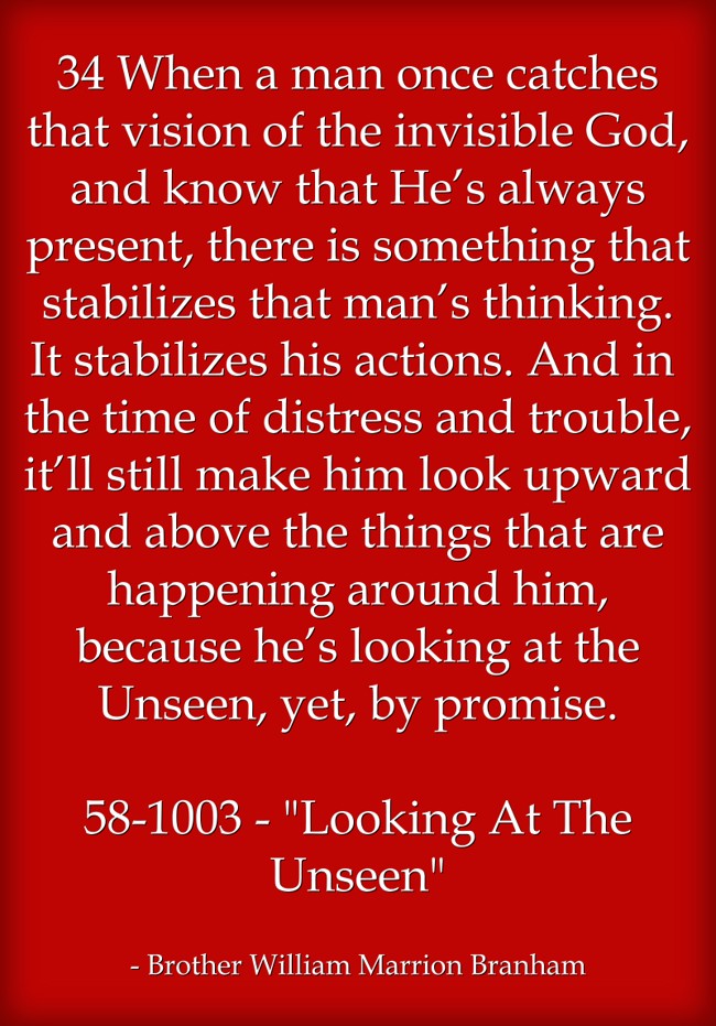 34 When a man once catches that vision of the invisible - Quozio