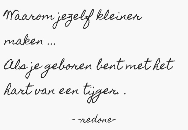 Waarom jezelf kleiner maken Als je geboren bent met het Quozio