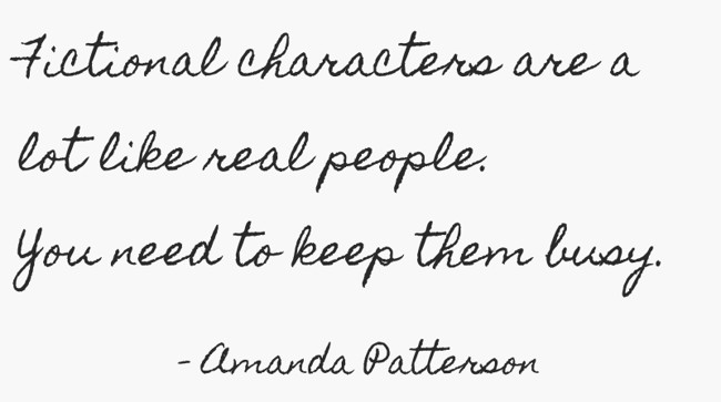 Fictional characters are a lot like real people. You need - Quozio