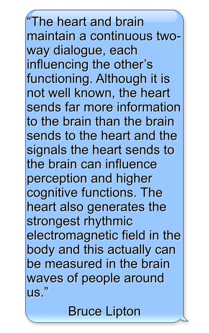 “The heart and brain maintain a continuous two-way - Quozio