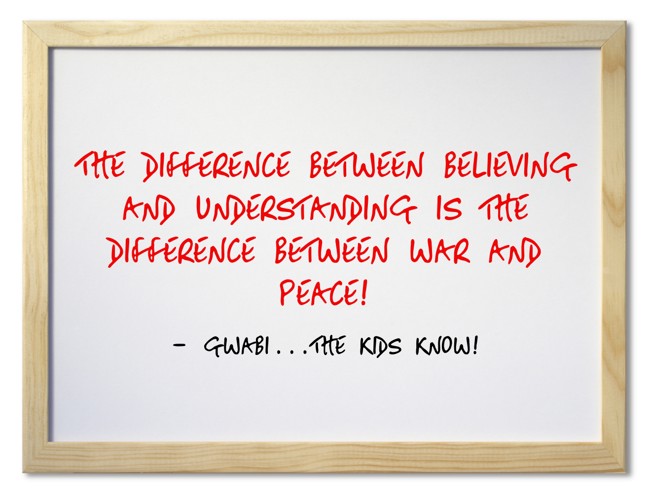 The difference between believing and understanding is the - Quozio