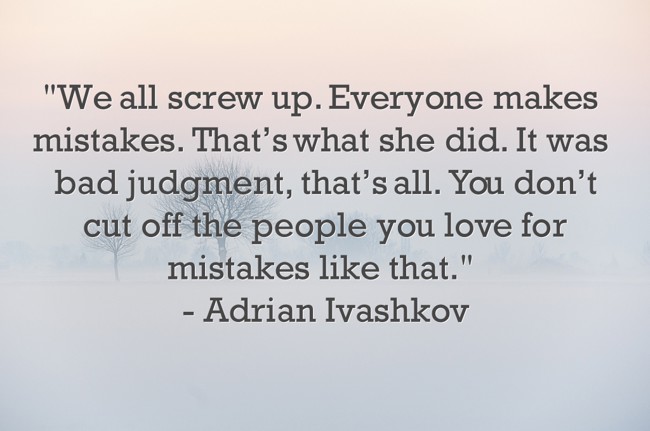 We All Make Mistakes - Love Quotes