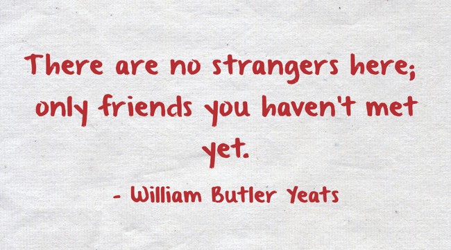 Strangers To Friends