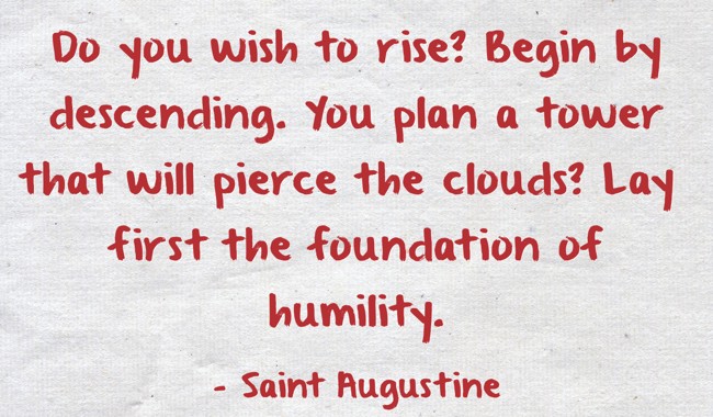 Do you wish to rise? Begin by descending. You plan a tower - Quozio