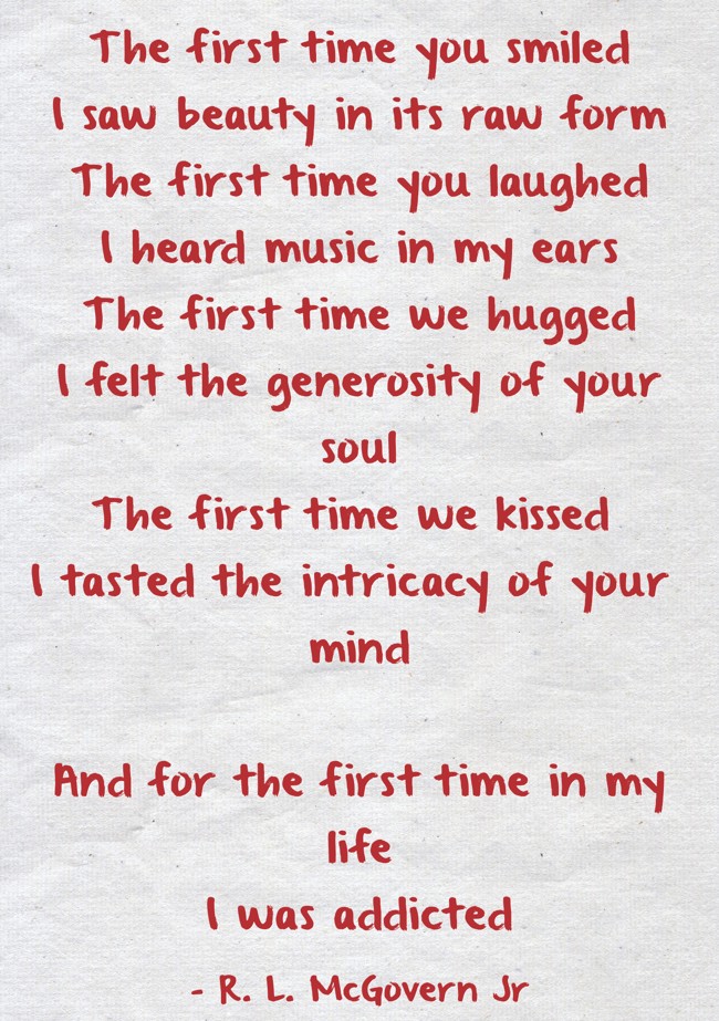 The First Time You Kissed Me