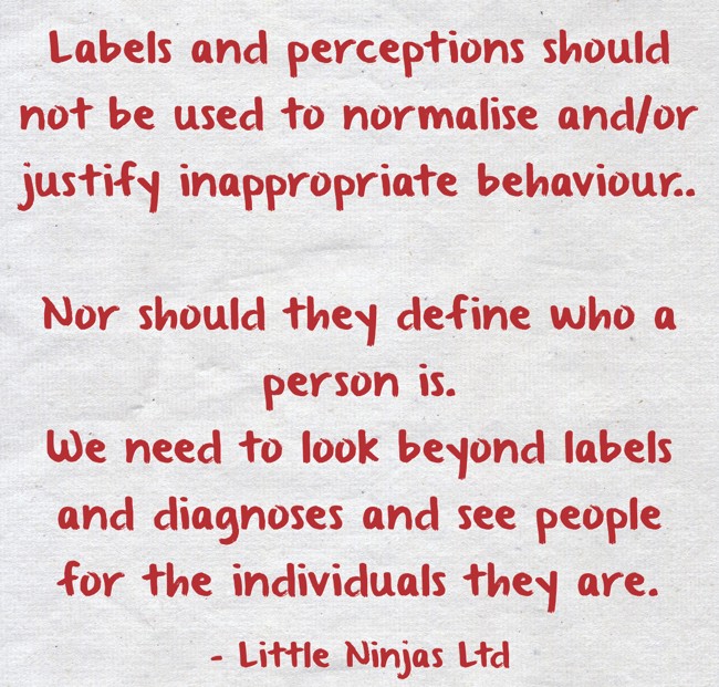 Normalise Sign Labels and perceptions should not be used to normalise - Quozio