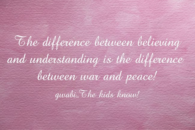 The difference between believing and understanding is the - Quozio