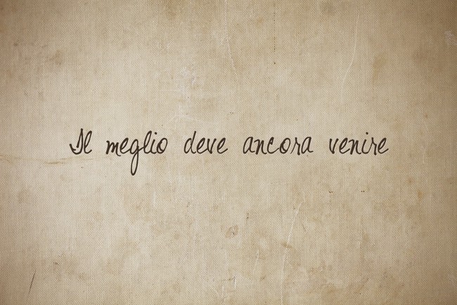 Il meglio deve ancora venire Quozio