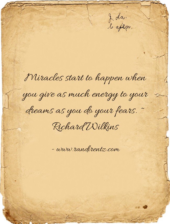 Miracles start to happen when you give as much energy to - Quozio