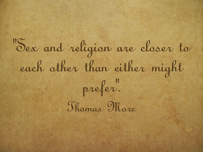 Sex And Religion Are Closer To Each Other Than Either Quozio