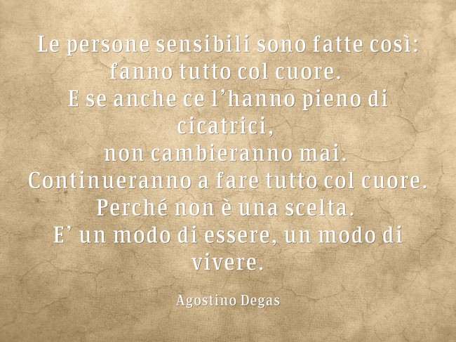 Le persone sensibili