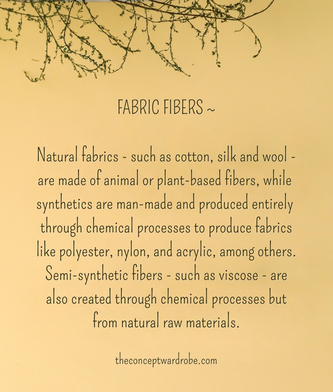 Did you know that synthetic fabrics such as Nylon and Polyester